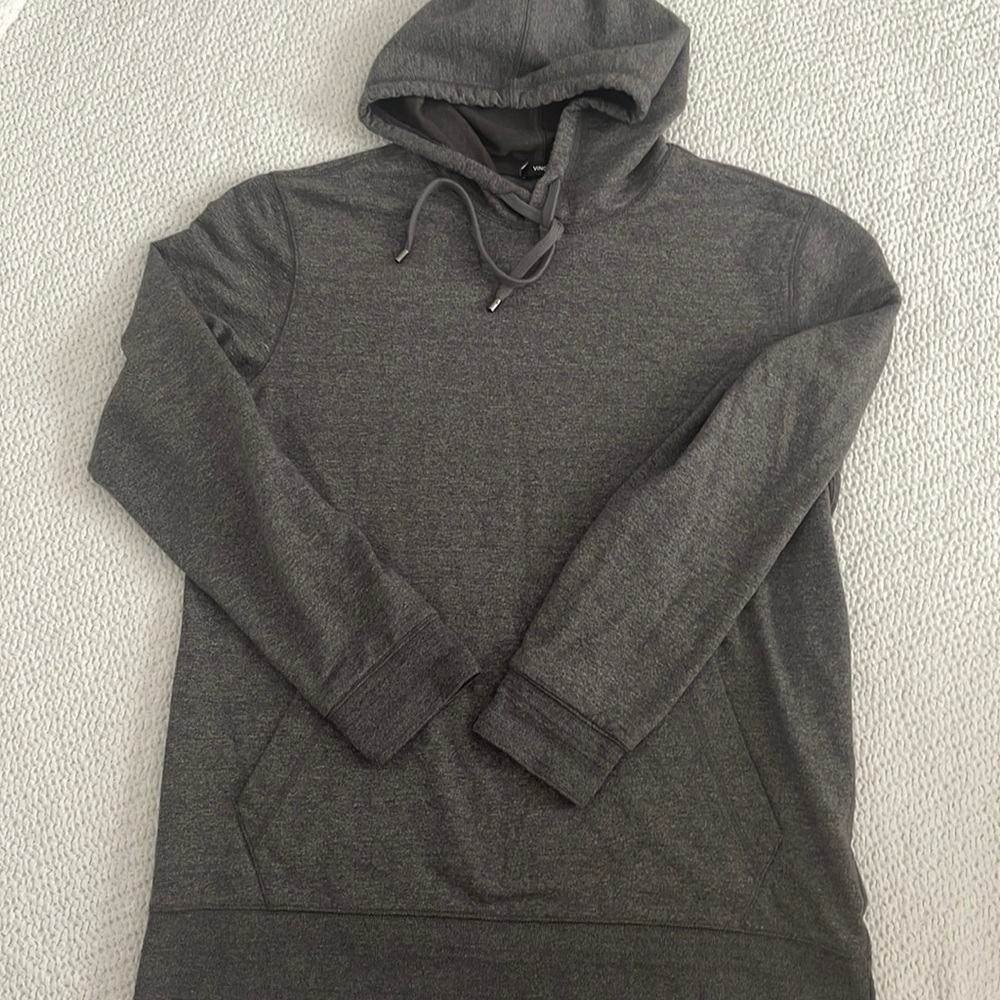 Vince. Grey Hoodie L